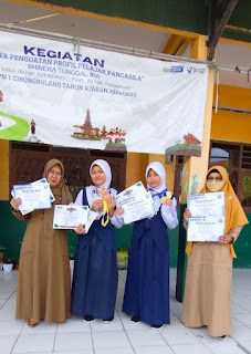 Inspiratif, Siswa - Siswi Berprestasi SMP Negeri 1 Cibungbulang