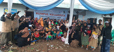 Peduli Gempa Cianjur Salurkan Bantuan Kebutuhan Pokok 