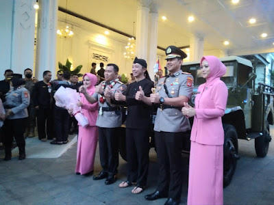 Serah Terima Jabatan Kapolresta Bogor Kota 