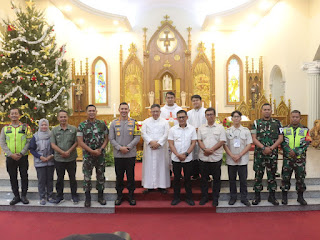 Kapolresta Bogor Kota bersama Forkopimda, Kunjungi Gereja dan Pos Pengamanan