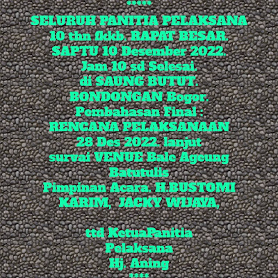 H. Bustomi Karim Ketua Forkind Kokolot Bogor (FKKB) Ajak Anggotanya Sukseskan Milad ke-10