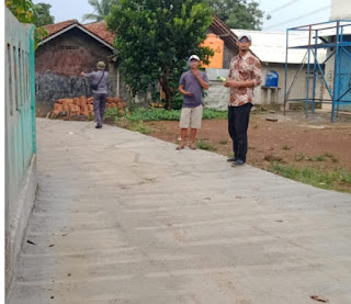 Betonisasi Termasuk Pengaspalan dan Drainase Program Anggaran Bankeu Kabupaten Bogor Tahun 2024