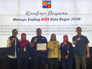 Pemkot dan KPA Kota Bogor Perkuat Komitmen Tangani HIV/AIDS