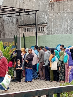 Kelurahan Baranangsiang Kembali Menyalurkan Bantuan Pangan Non Tunai