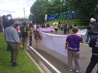 Ratusan Pemuda Cigombong Melakukan Aksi Demo Menuntut Dicabut Izin KEK Lido