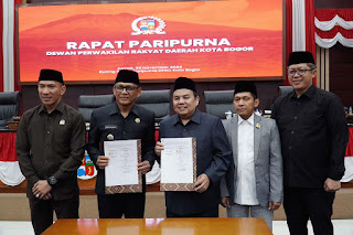 Pemkot dan DPRD Sahkan RAPBD 2025 Kota Bogor