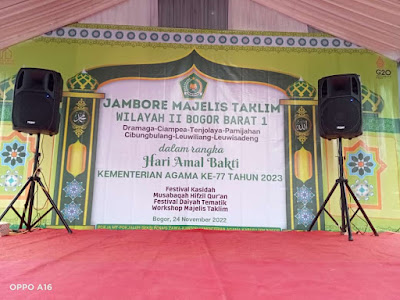 Jambore MT Wilayah II Bogor Barat I Kembali Dihelat