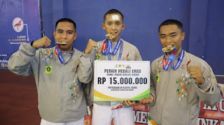 Cabor Tarung Derajat Kabupaten Bogor Genggam Dua Medali Emas