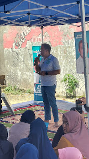 Jelang Masa Tenang Pilkada 2024 Dokter Rayendra dan Eka Maulana Hadir Ditengah Warga Bantar Kemang 