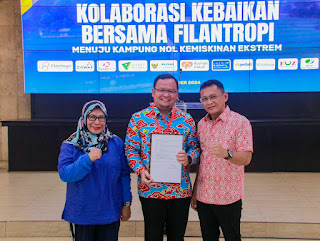 Pertama di Indonesia Kolaborasi Bersama Filantropi Menuju Kampung 0 Kemiskinan Ekstrem