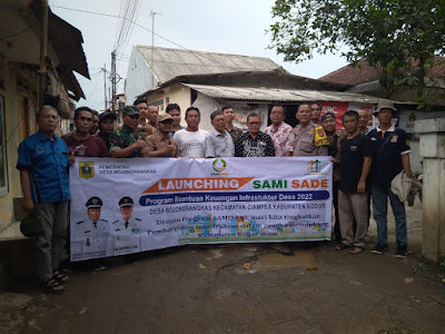 Pemdes Bojong Rangkas Bangun Infrastruktur Jalan 