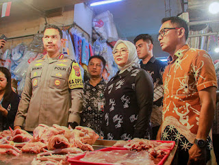Sidak Pasar, Pj Wali Kota dan Forkopimda Cek Harga Pangan