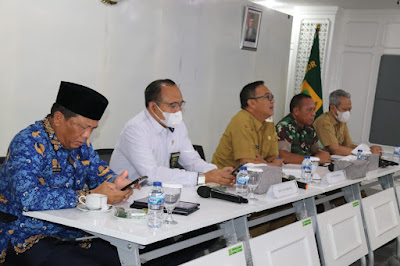 Cegah Krisis Inflasi, Plt. Bupati Bogor Ikuti Rakornas Pengendalian Inflasi Bersama Mendagri RI Secara Virtual