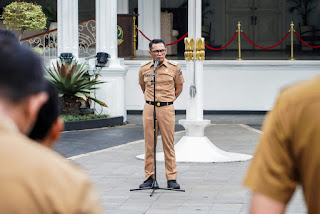 Pimpin Apel Pagi, Pj Wali Kota Bogor Tekankan Dua Hal Ini