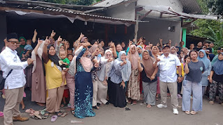 Eva Marthiana Kunjungi Wilayah Tiga (3) Desa di Kecamatan Tamansari