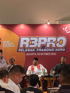 Relawan Pramono-Rano Riang Gembira Deklarasi REPRO 