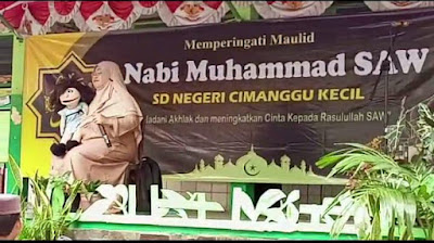 SDN Cimanggu Kecil Menggelar Maulid Nabi Muhammad SAW