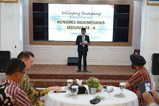 Sambut Delegasi Kongres Indonesianis Sedunia ke-6
