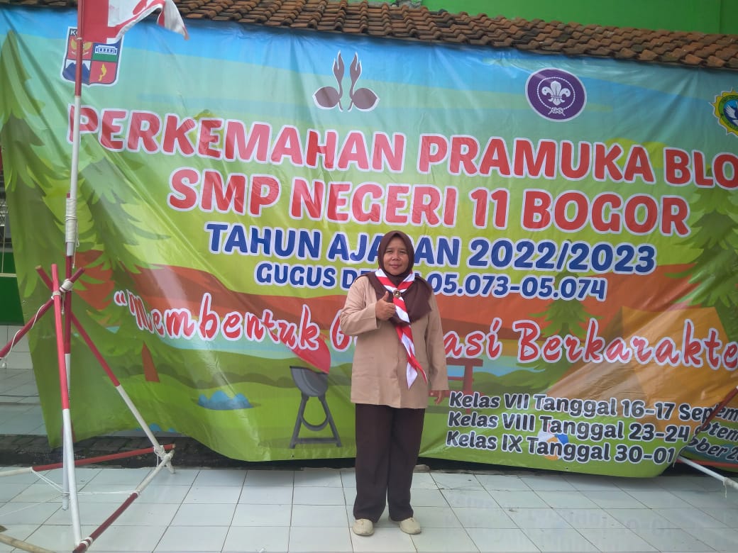 SMPN 11 Kota Bogor Adakan Perkemahan Pramuka Blok Sebagai Ajang Membentuk Generasi Berkarakter