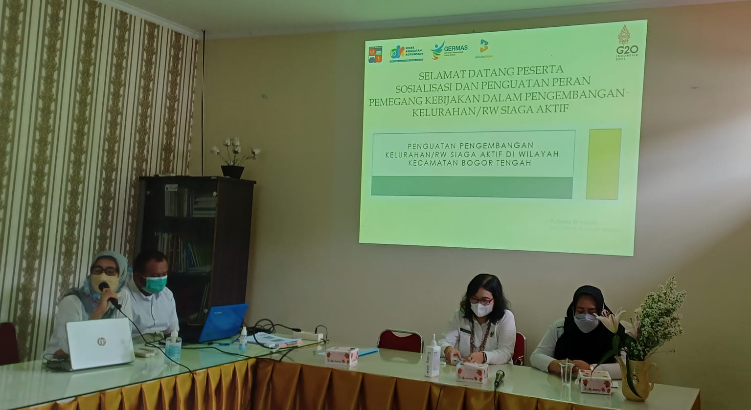 Sosialisasi Penguatan RW Siaga