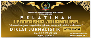 Leadership Journalism, PWRI Bogor Raya Konsisten Cetak Wartawan Profesional