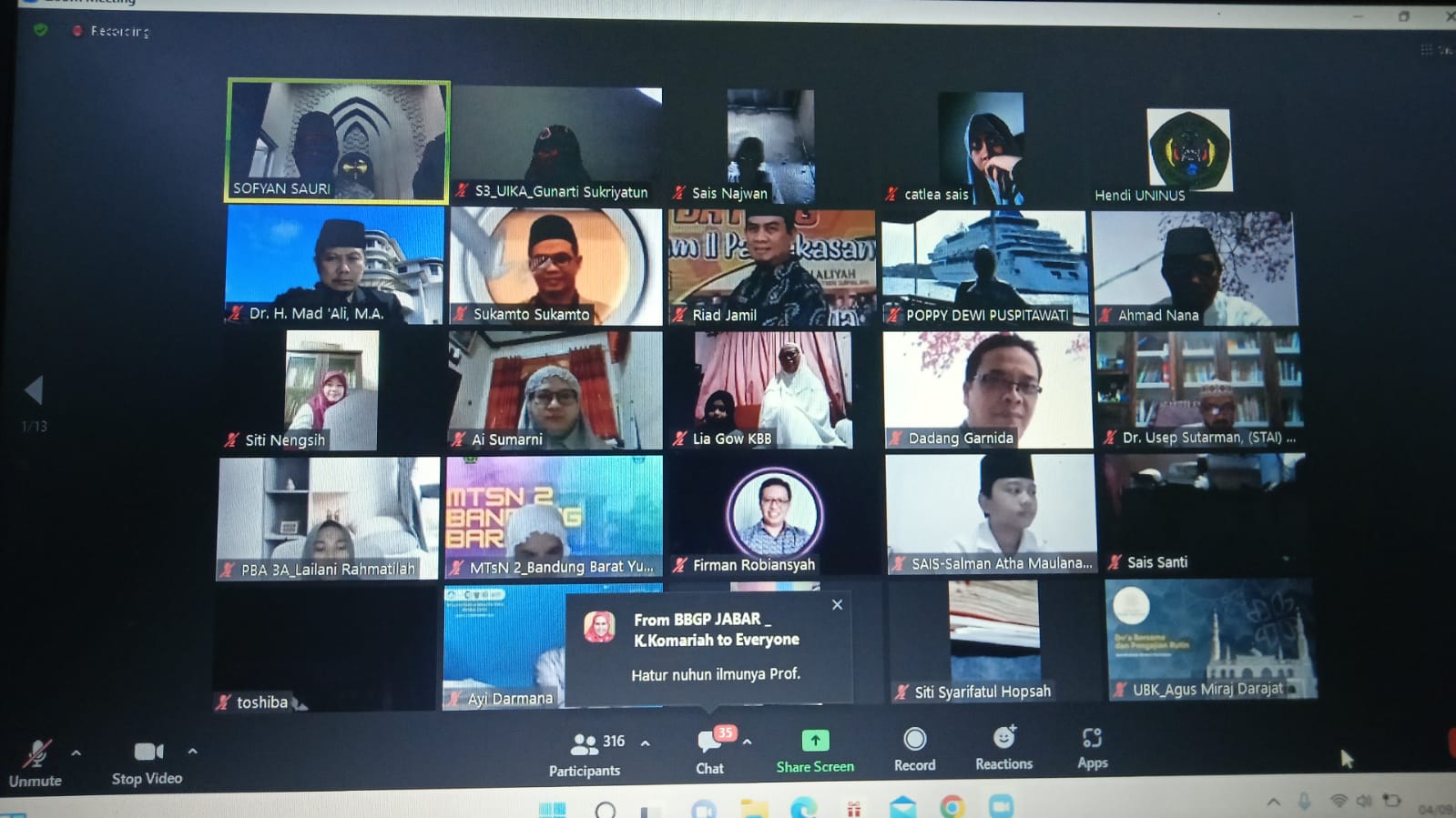 Integrasi dan Interkoneksi Iman, Ilmu serta Amal Dalam Mewujudkan Keseimbangan Hidup