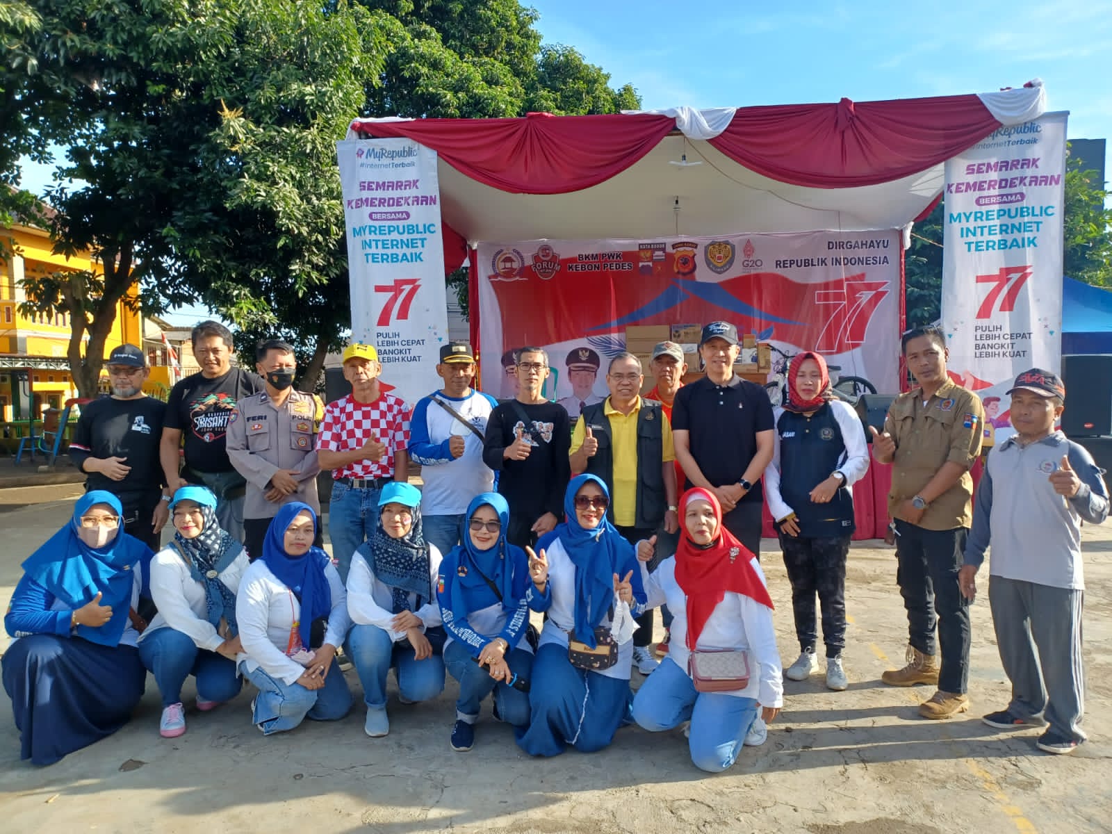 Puncak Acara HUT RI ke-77 Kelurahan Kebon Pedes
