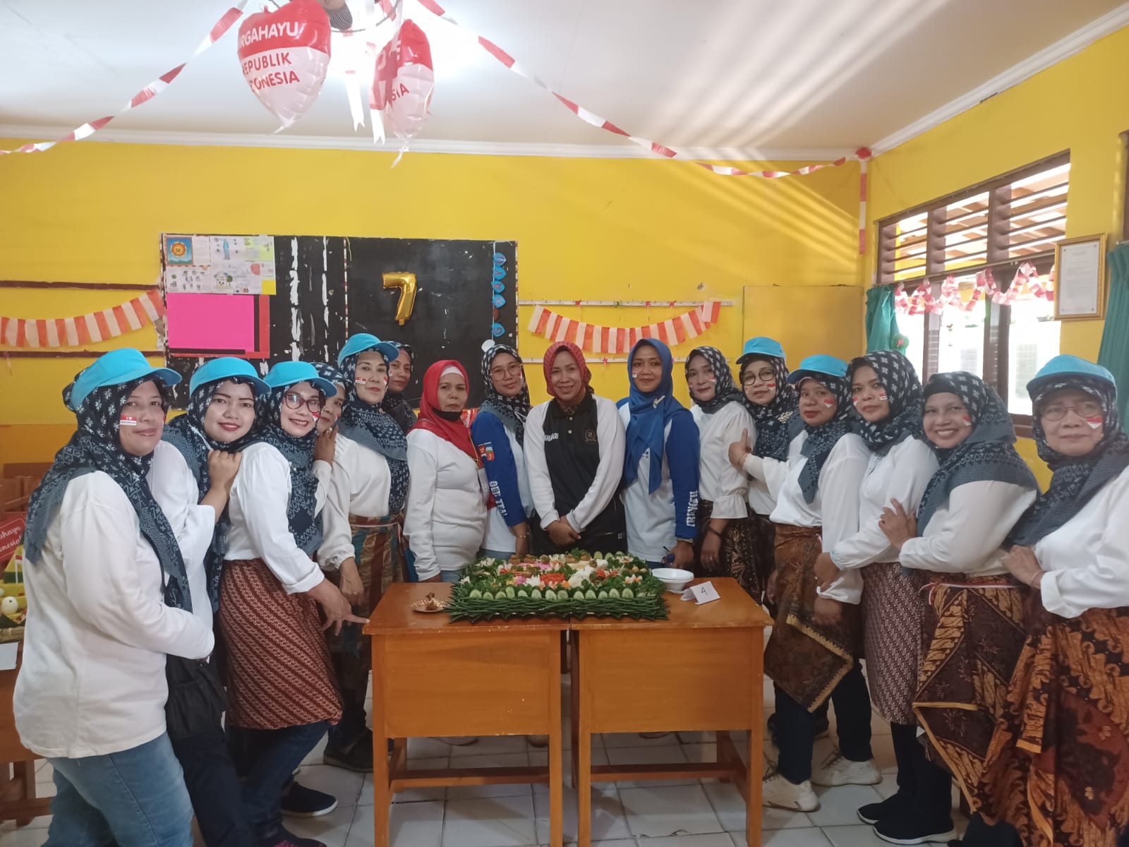 Lomba Tumpengan Dalam Rangka Syukuri dan Meriahkan HUT RI ke-77