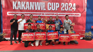 Tim Lapas Kelas IIA Tangerang Sabet Juara 1 di Kakanwil Cup 2024