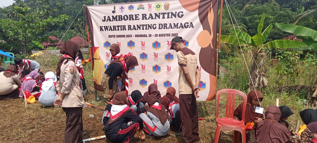 Camat Dramaga Hadiri Jambore Ranting Kecamatan Dramaga