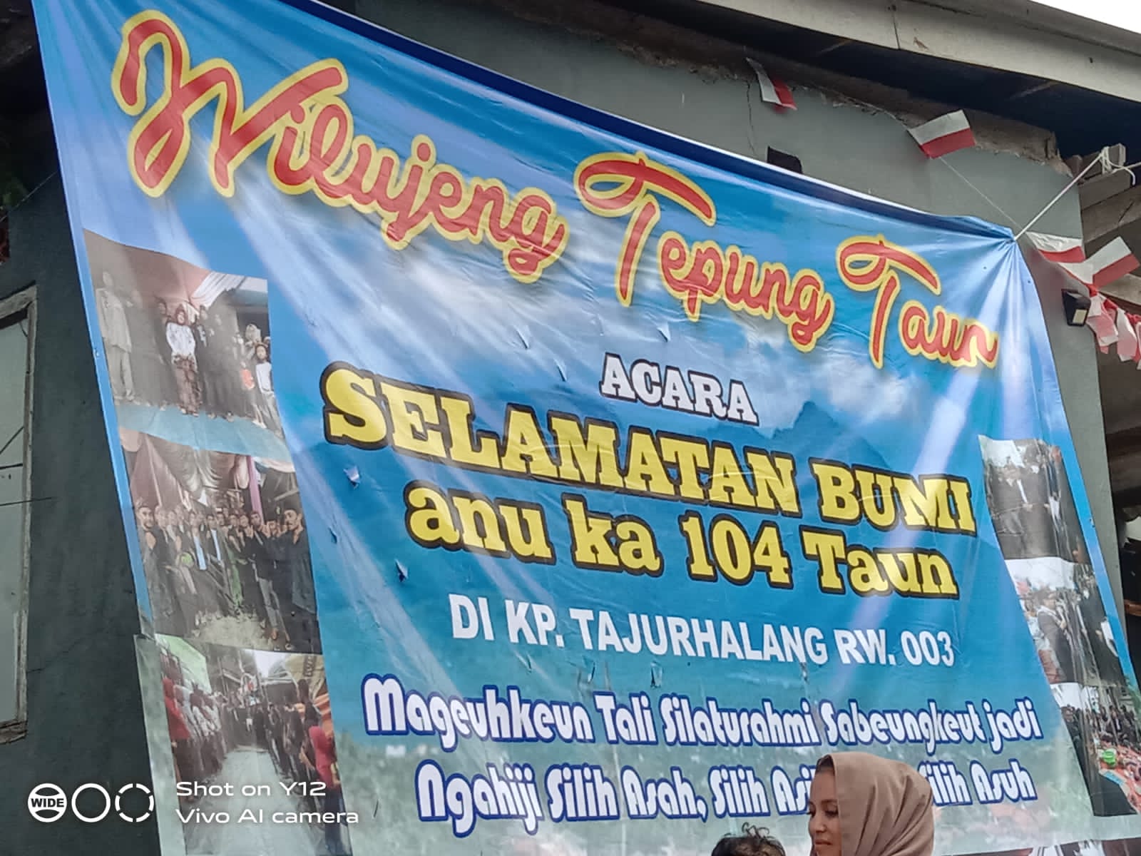 Selamatan Bumi ke- 104 Tahun Kp. Pojok RW 03 Desa Tajur Halang