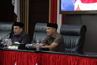 Gelar Rapat Paripurna Internal DPRD Kota Bogor Sampaikan Calon Pimpinan Definitif 