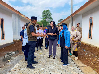 Cek Progres Pembangunan Huntap, Sekda : Progres 80 Persen