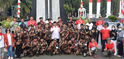 Angkatan Muda Siliwangi Kota Bogor Turut Ambil Bagian di-Kegiatan Festival Merah Putih 