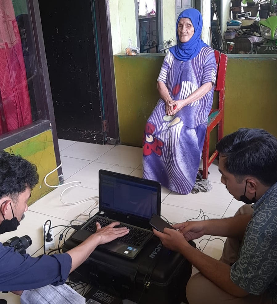 Disdukcapil Lakukan Perekaman e-KTP Bagi Warga Disabilitas, ODGJ dan Lansia