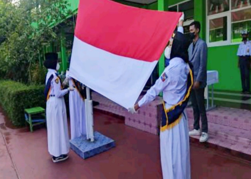 Peringatan HUT ke-77 Kemerdekaan RI di SMP Negeri 14 Kota Bogor