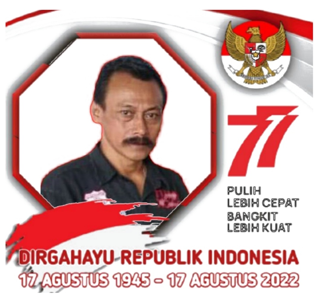 Novel Ruchyadi Pemred beritajejaring.co.id Mengucapkan Selamat Hari Ulang Tahun Kemerdekaan Republik Indonesia ke- 77