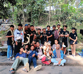 Komunitas Saung Reptile Bogor, Kumpul Bareng dan  Edukasi  di Taman Ekspresi Kota Bogor