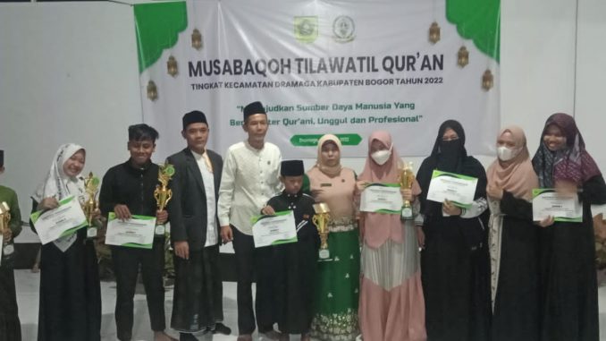 Kecamatan Dramaga Gelar Musabaqoh Tilawatil Qur'an