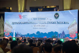 Pj Wali Kota Bogor Hadiri Rakor Sinergitas Pilkada Serentak di Yogyakarta