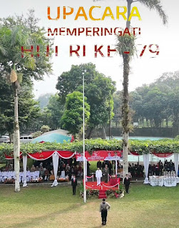 Upacara HUT RI Ke-79 Yang Digelar Pemerintah Kecamatan Caringin Berjalan Khidmat