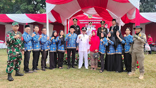 H. Sopyan Hady Kades Pasirlaja Hadiri Upacara Peringatan HUT RI ke-79 