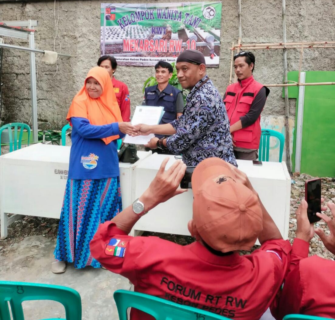 Pengukuhan Kelompok Wanita Tani Mekarsari RW 10