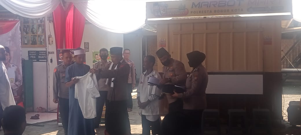 Kapolresta Bogor Kota Kembali Resmikan Gerai Marbot Mart ke- 46