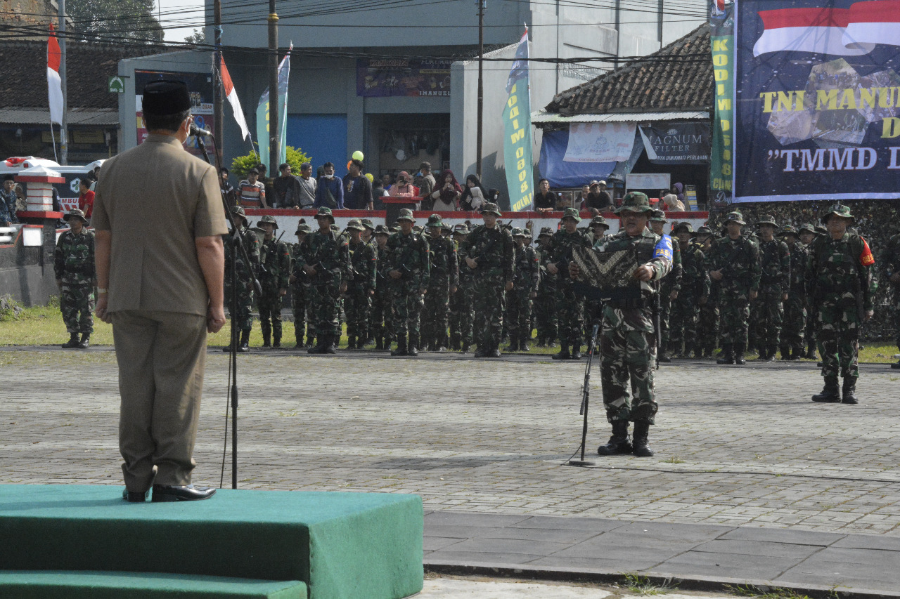 Danrem 061/SK Hadiri pembukaan TMMD ke 114 Tahun Anggaran 2022