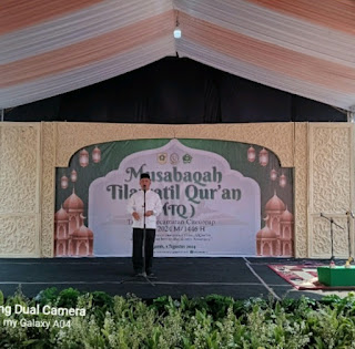 Lomba MTQ Tingkat Kecamatan Citeureup Tahun 2024 M/ 1446 H,  Wujudkan Generasi Masyarakat Cinta Al-qur'an Yang Bermartabat di Bumi Nusantara
