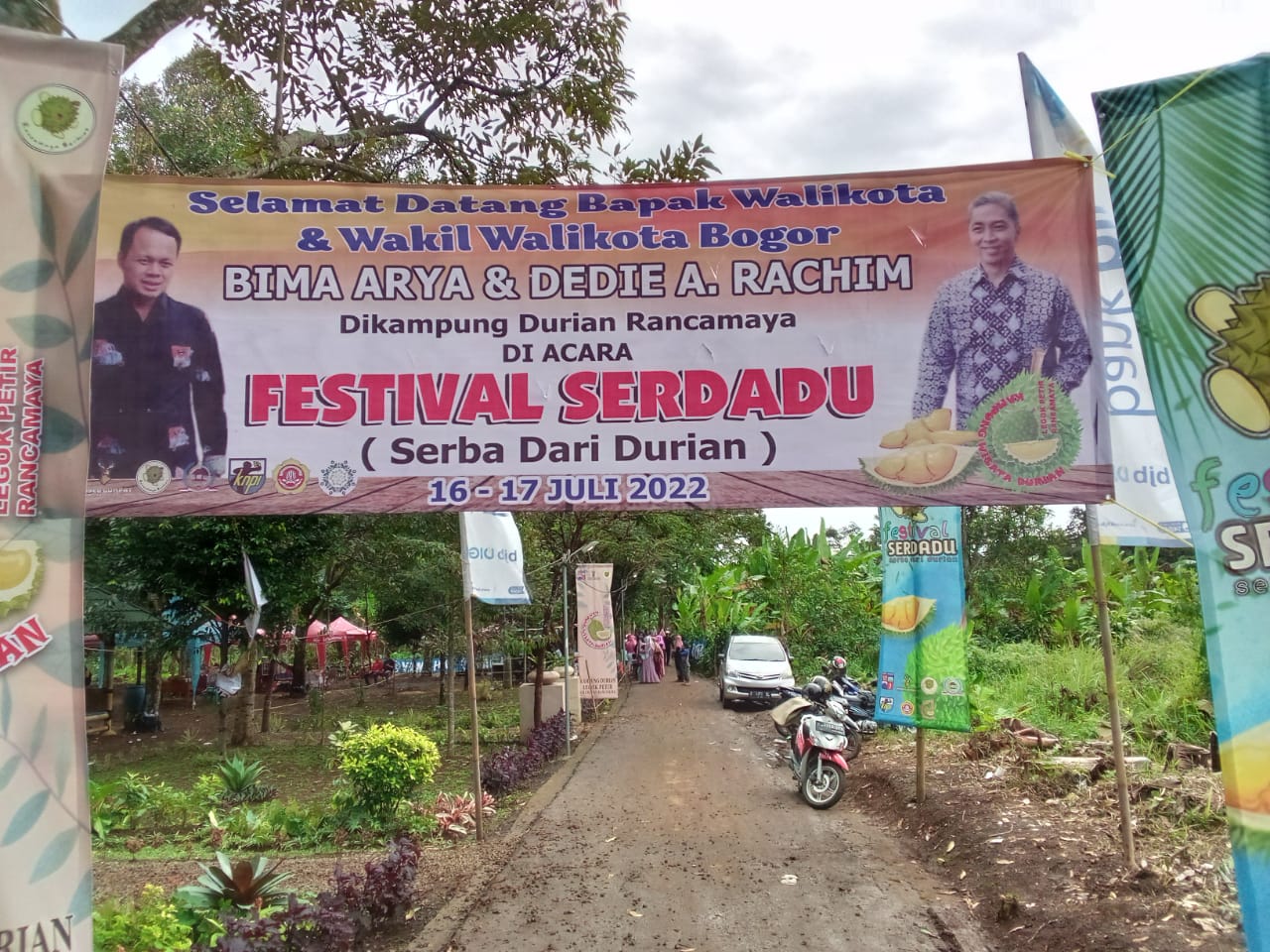 Kini di Kota Bogor Ada Kampung Durian Rancamaya