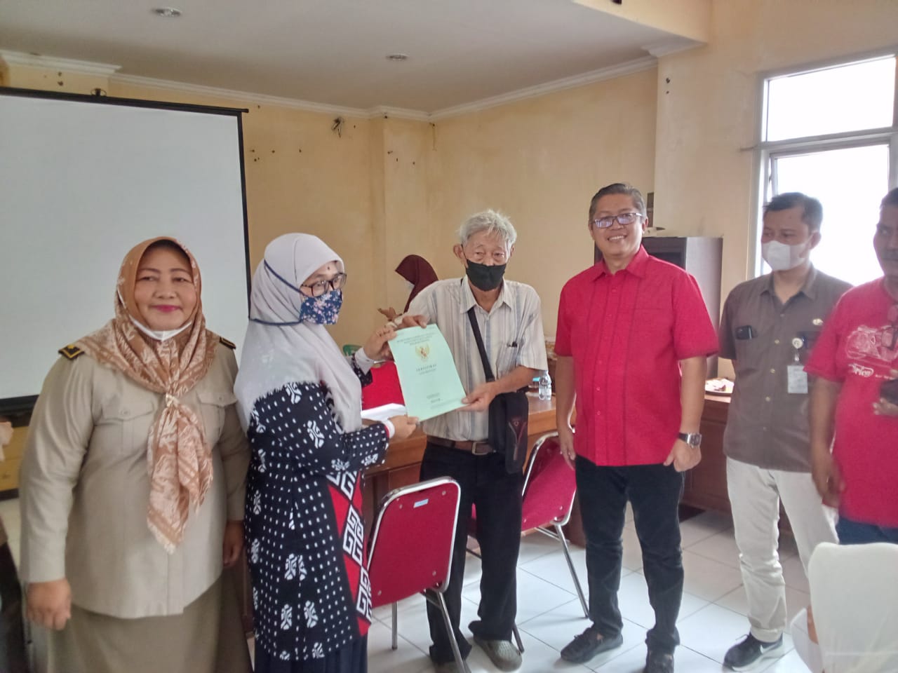 BPN Kota Bogor Kembali Bagikan Sertifikat PTSL