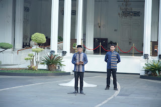 Apel Pagi, Pj Wali Kota Apresiasi Kinerja ASN dan Ingatkan Pentingnya Integritas