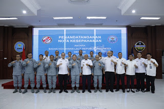 KERJA SAMA BNN DAN BAKAMLA, PERKETAT PENGAWASAN WILAYAH PERAIRAN INDONESIA DARI AKSI SINDIKAT NARKOTIKA